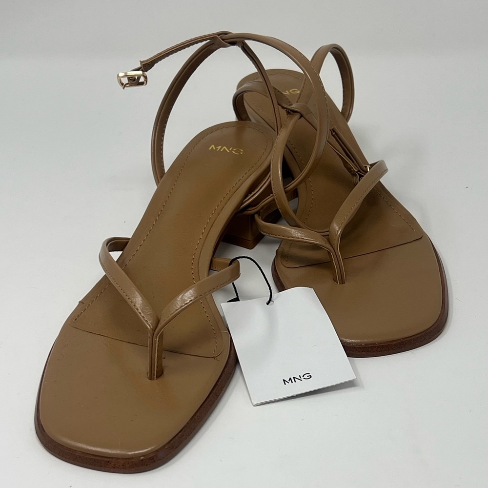Mango Strappy Heeled Sandal